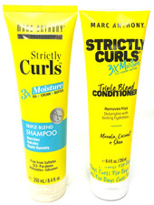 2 Marc Anthony Strictly Curls Triple Blend Shampoo Conditioner NIP 8.4 fl oz