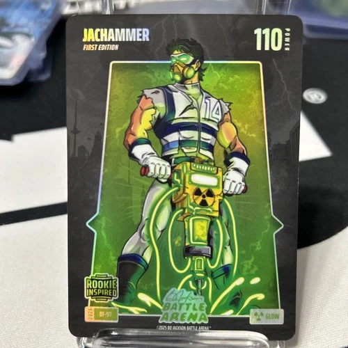 2026 Bo Jackson Battle Arena Jac Caglianone `Jachammer` Glow Foil