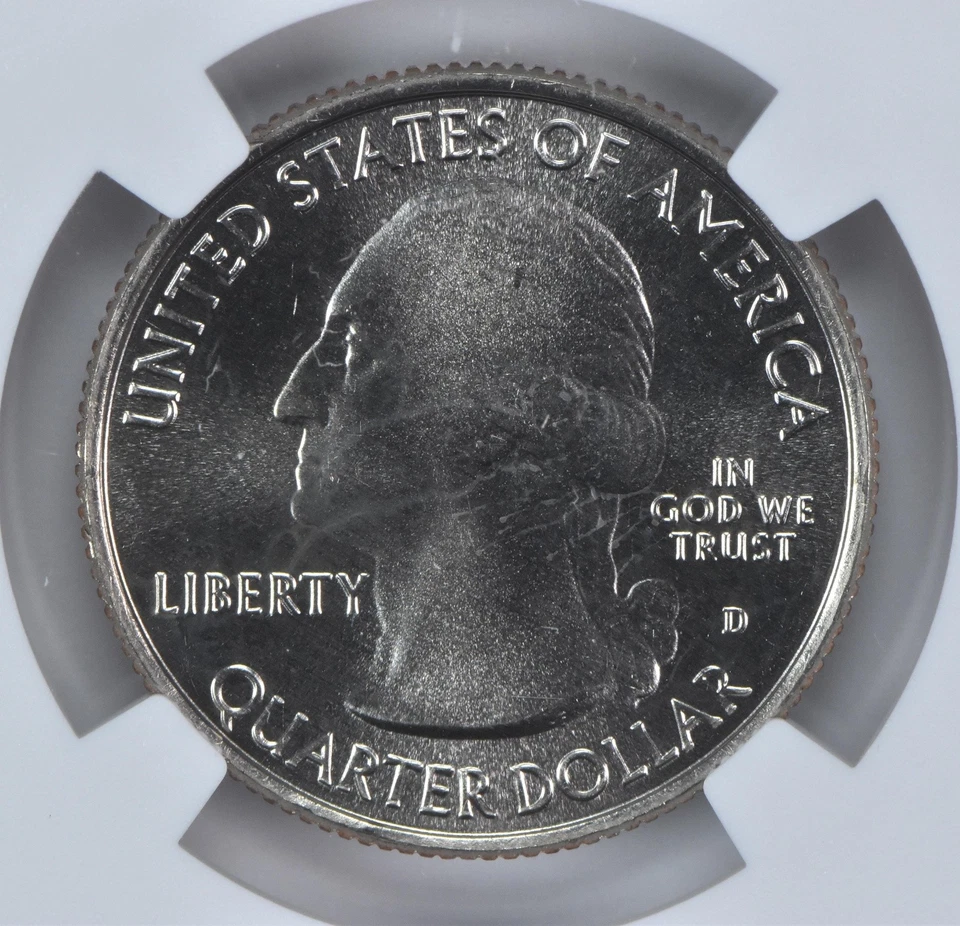 2013-D Washington Quarter ATB Mount Rushmore MS68 NGC *6297 - Image 4 of 4