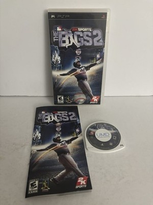 2K Sports The Bigs 2 (Sony PSP, 2009) Complete CIB Manual - Tested & Working
