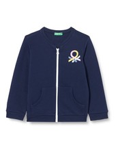 M&auml;dchen Strickjacke United Colors of Benetton M/L Blau 252 Modell 3j70c5920