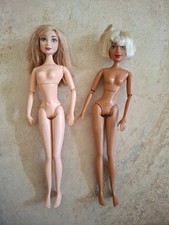 Lot of 2 2003 Flavas P. BO & Tika Hip Hop Street Style NYC Doll Mattel