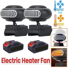 2PCS Portable Battery Heater,Battery Powered Heater Space Heater With Battery US