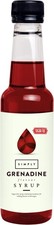 Simply Sugar Free Grenadine Syrup, Low Calorie, Vegan & Nut Free Flavoured Syru