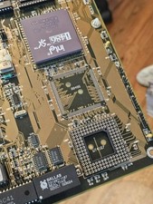 VINTAGE FIC 4386-VC 386-486 16 BIT ISA MOTHERBOARD WITH 486SX Mem ISA VLB