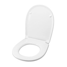Abattant WC pour globo Grace terre/suspendu/monobloc thermodur Blanc Charnière