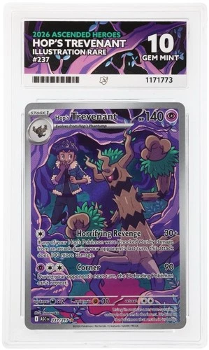 2026 Pokémon Ascended Heroes Hop's Trevenant 237/217 Illus Rare ACE 10