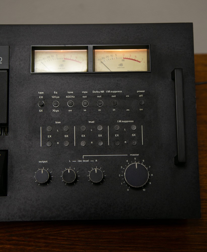 Vintage Tape Player Nakamichi 600 2 Head Cassette Recorder Deck