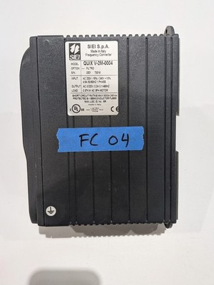 SIEI QUIX V-2M-0004 VFD Variable Frequency Drive 230V 0.37kW 3-Phase