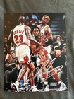 Dennis Rodman Signed Photo W/Michael Jordan&Kobe Bryant 8x10