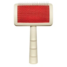Universal Pet Large Slicker Brush White
