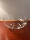 Vintage Tiffany and Co Crystal Clear  Round Bowl 10 Inch