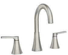 Moen Mikah 84312SRN Two-Handle High Arc Bathroom Faucet Brushed Nickel finish