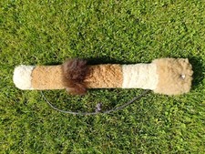 Köcher für Pfeil und Bogen für Kinder aus Echtem Fell mit Schulterschnur, 48 cm 