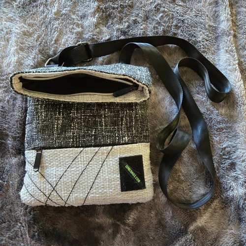 NWOT Dime Bags Cross Body Bag Black and Gray