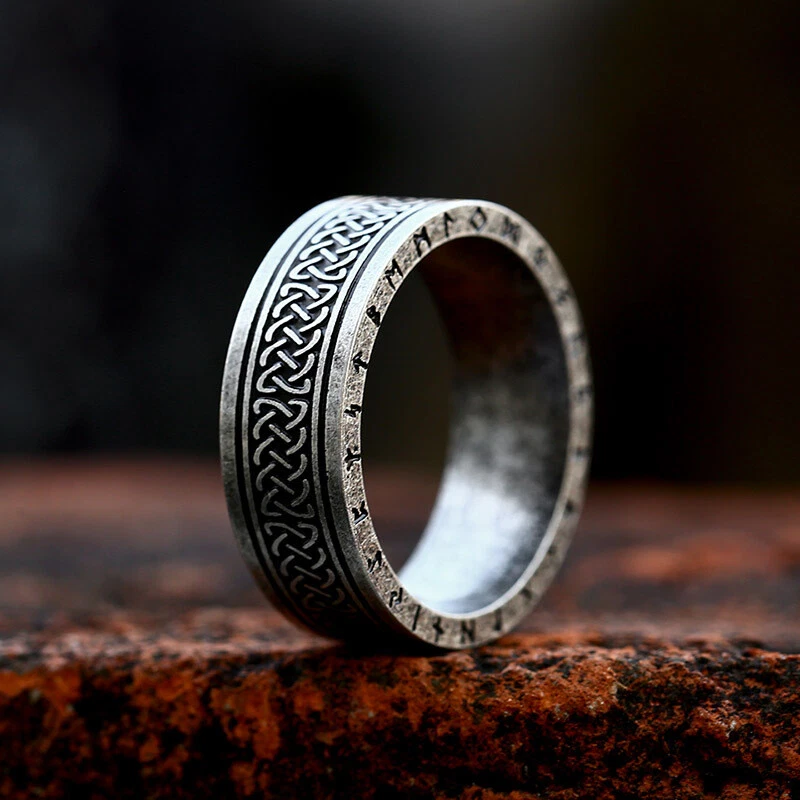 Titanium viking ring hotsell