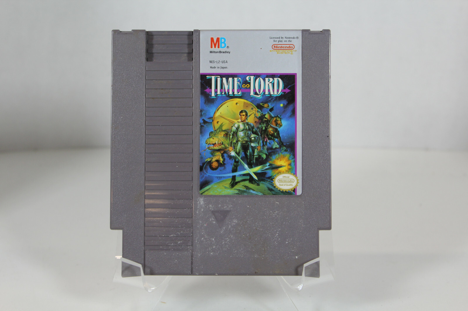 Time Lord - NES - 1990 - LOOSE W PLASTIC SLEEVE - Cleaned & Tested - USED