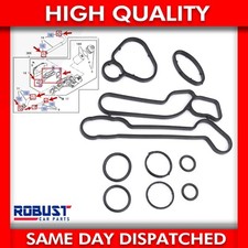 FOR VAUXHALL / OPEL INSIGNIA ASTRA MOKKA CORSA CHEVROLET OIL COOLER GASKETS SET