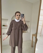 Hijab Clothes,islamic Clothes,two Pieces Set,clothes