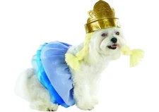Pet Princess Dog Halloween Costume Crown and Skirt 2 Piece S/M