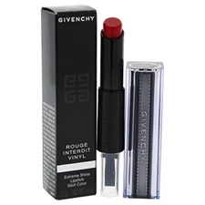 Givenchy Interdit Vinyl # 11 Rouge Rebelle Lipstick .11 oz Full Size NIB 