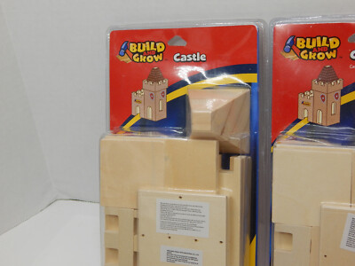 2 Build and Grow CASTLE building kits from LOWE's NIB NICE!