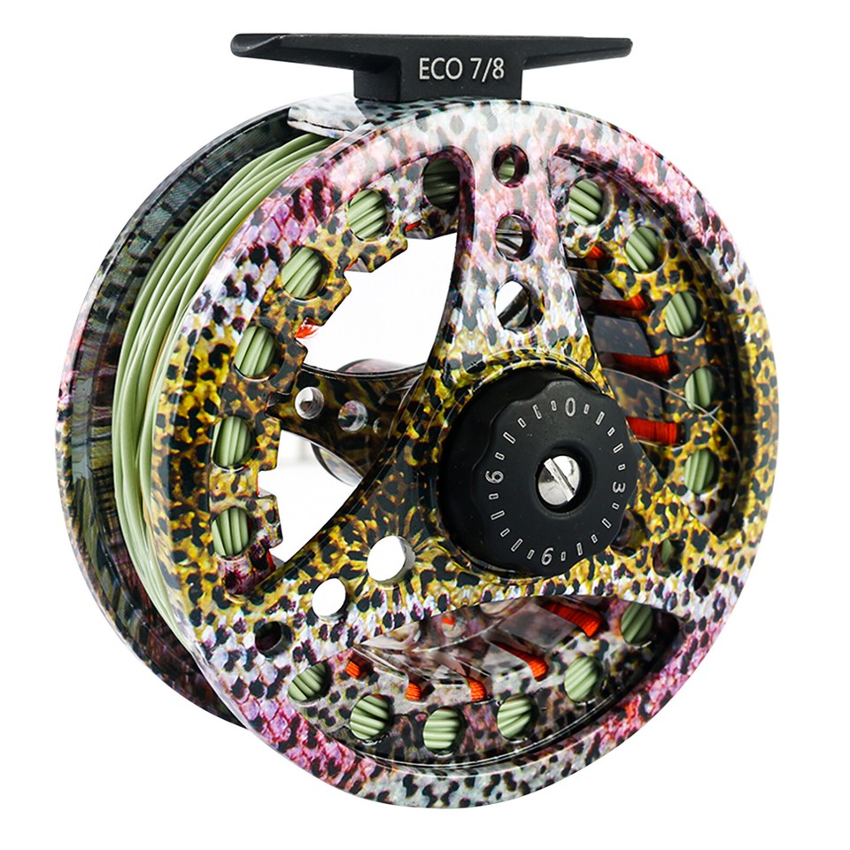 Maxcatch Eco Preloaded Fly Fishing Reel Die-Cast Aluminum