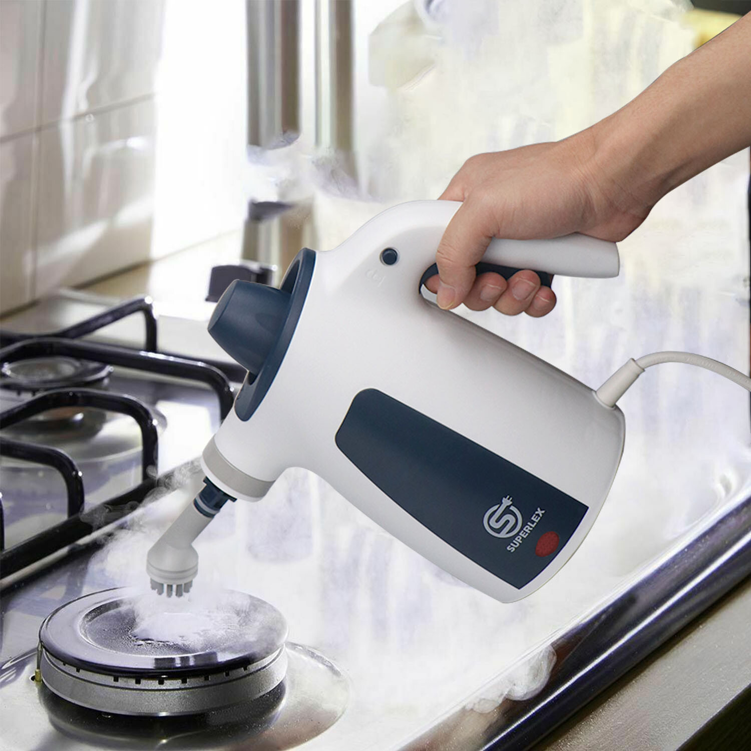 Superlex Handheld Steam Cleaner 10in1 Electric Multipurpose