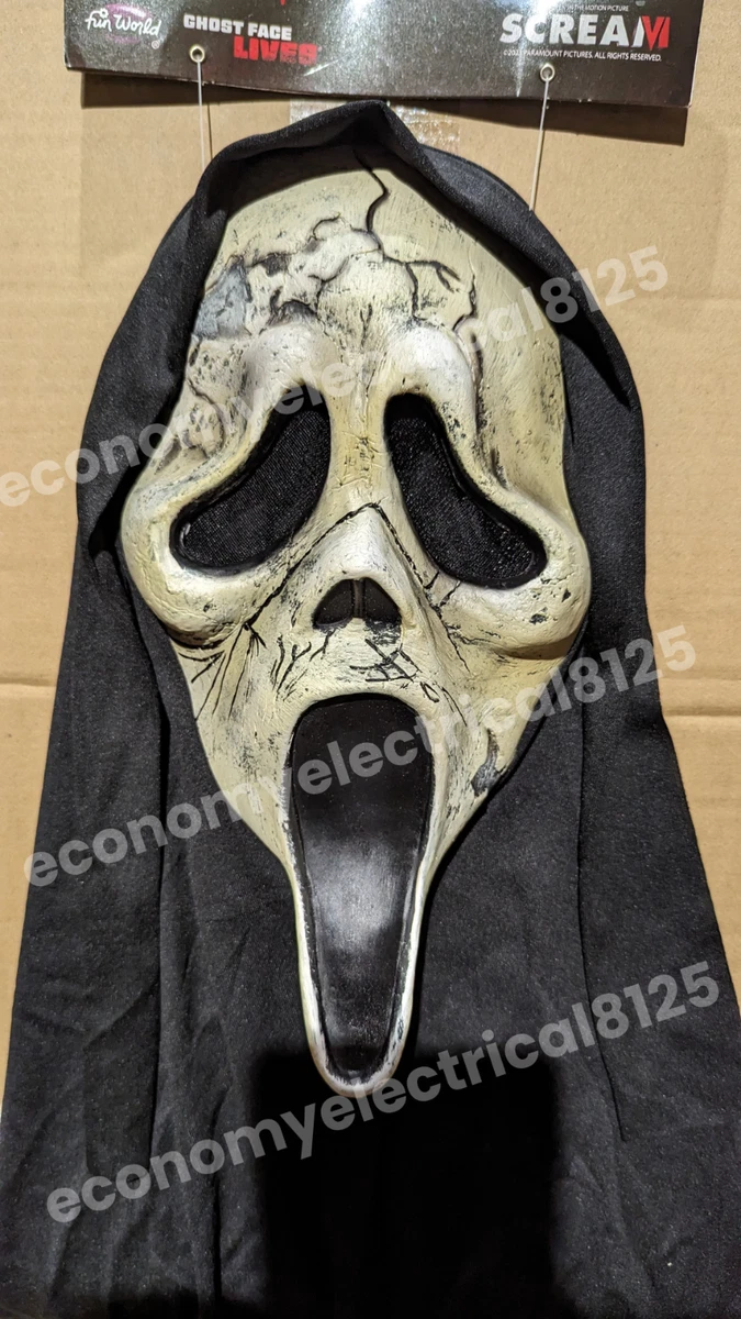 Ghost Face Aged Mask - SCREAM 6 VI Official Fun World | eBay