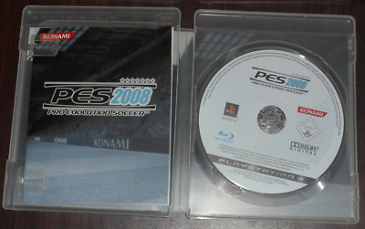 Jeu PlayStation 3 Pro Evolution Soccer 2008 - Version Complète Avec Boîtier Et Notice - Bon état - Sortie 2008
