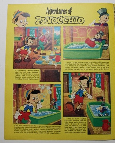 DISNEYLAND # 72 WALT DISNEY MAGAZINE GREAT LITHOGRAPHS - Picture 3 of 3