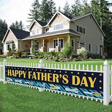 Happy Father  s Day Large Banner, Father  s Day Lawn Sign Porch Sign, Father  s