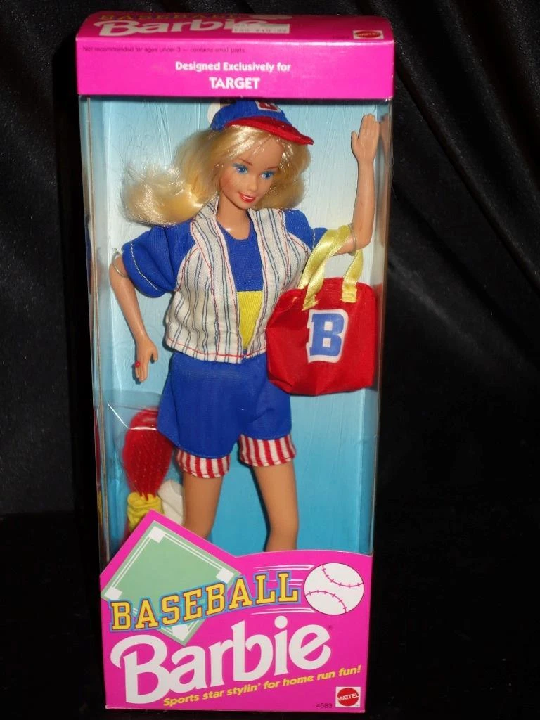 1992 BASEBALL Barbie Doll Target Exclusive 4583 NRFB
