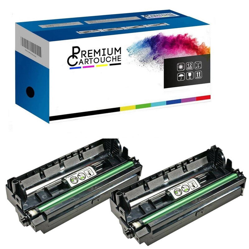 Toner KXFA84X noir lot de 2 pour imprimer vos dossiers de télétravail sans panne