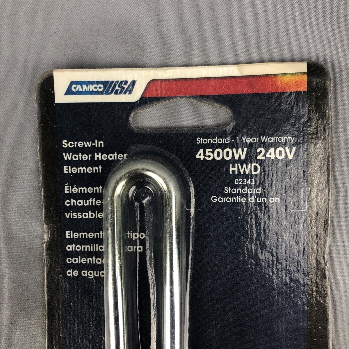 Camco Screw-in Water Heater Element Replacement 02342/02343 4500W 240V |  eBay