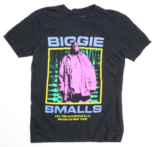 Biggie Smalls • Notorious BIG Black T-Shirt Womens Tee Size M - Picture 1 of 2