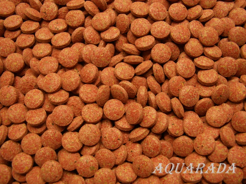 AQUARADA 30g Bodentabletten rot Welstabletten Futtertabletten Fischfutter Futtertablette