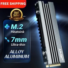 M.2 SSD Heatsink, Cooling Aluminum Alloy Cooler Radiator with Thermal Silicone