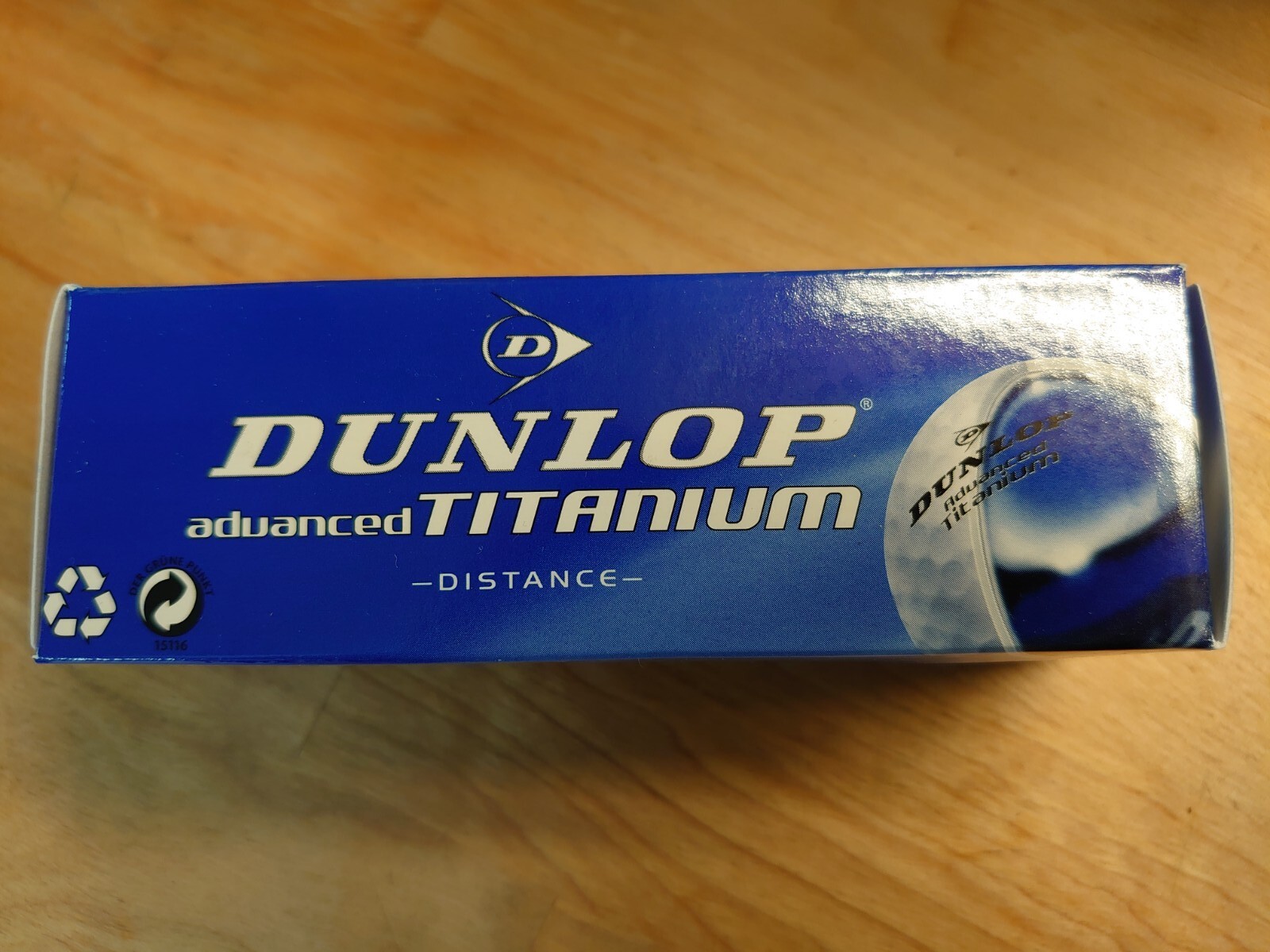 3 packs of 3 Dunlop Titanium golf balls. . for sale online eBay
