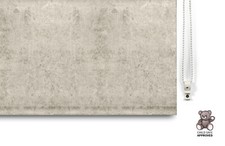 Image of CRUSHED VELVET ROLLER BLIND BLINDS WITH EASY FITTING TRIMABLE SOFT TOUCH FABRIC