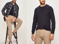 Polo Ralph Lauren Longsleeve Shirt T-shirt Sweatshirt Sweater Custom Slim Fit XL