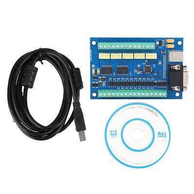   USB 5  100KHz Motion Controller Card Board for CNC Engraving  12-24V