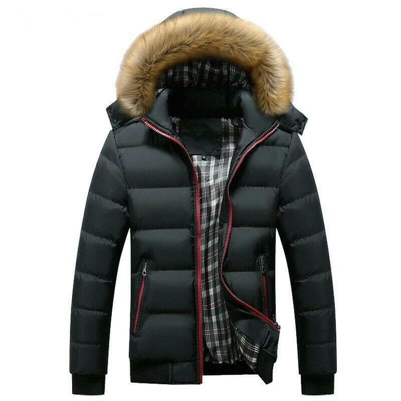 Chaqueta De Invierno Frio Nieve Hombre Abrigos De Moda De Calidad | eBay