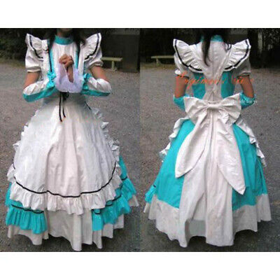 Details about    sissy maid PVC dress Fishtail bind costume  Free shipping0