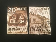 ICOLLECTZONE Faroe Islands 754-55  VF used
