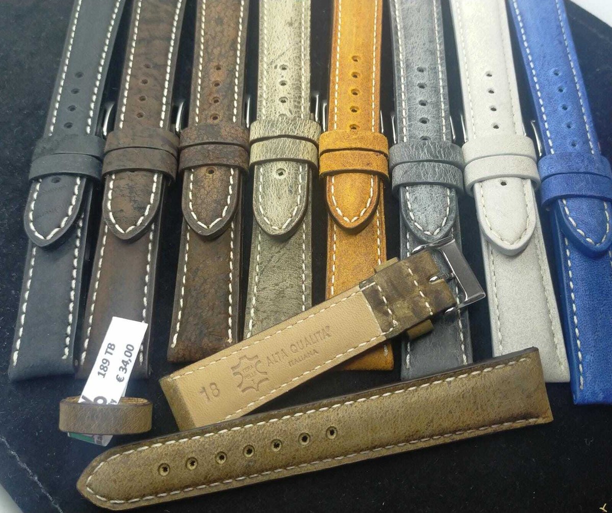 Kudu Leather Watch Strap Wild Africal Kudu Leather Watch Handmade In
