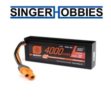 Spektrum SPMX-1088 11.1V 4000mAh 3S 30C Smart G2 Hardcase LiPo Battery: IC5 HH