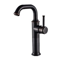 Vintage Bathroom Vessel Sink Faucet Oil Rubbed Bronze Single Handle Single Hole on sale Vintage Bathroom Vessel Sink Faucet Oil Rubbed Bronze Single Handle Single Hole on sale