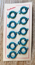 orig.DDR Zopfhalter/Zopfgummi's- Reste v.Hersteller, incl.n.Gummi's,80'er J H-