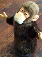 Vintage Steiff Chimpanzee Hand Puppet Jocko